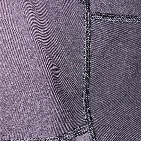 Black Lululemon leggings with mesh - Picture 5 of 12